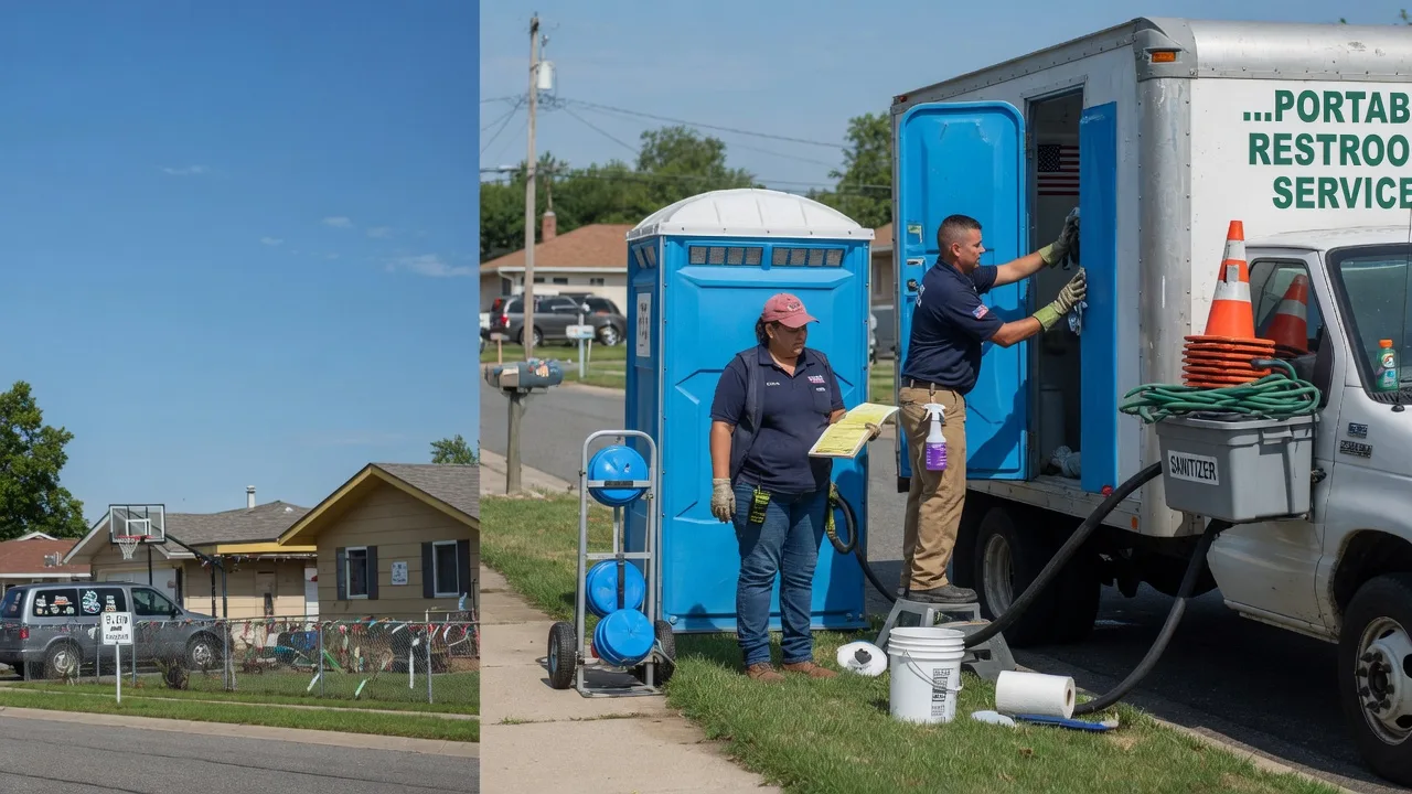 Portable Toilet Rental in Chagrin Falls, OH near me